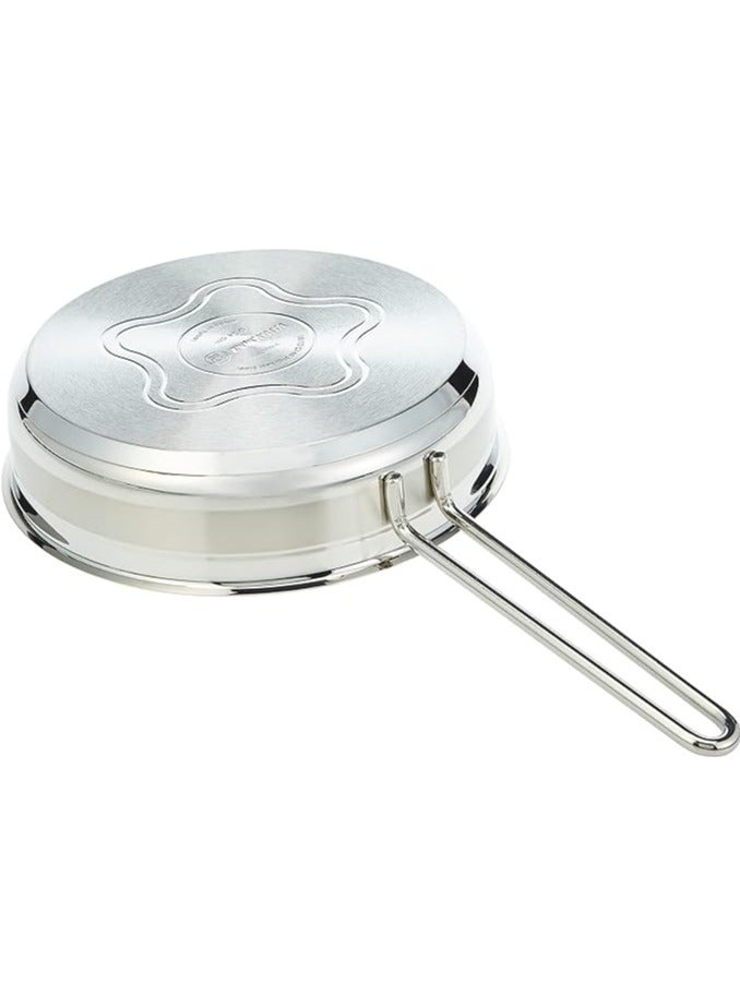 Korkmaz 9 Pieces Korkmaz  Stainless Steel Proline Cookware Set Silver - Image 5