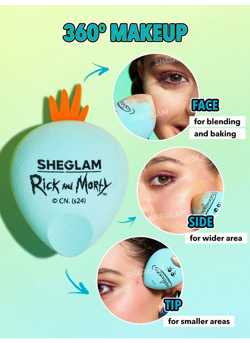 SHEGLAM Rick and Morty Mr. Meeseeks Beauty Sponge  - Image 2