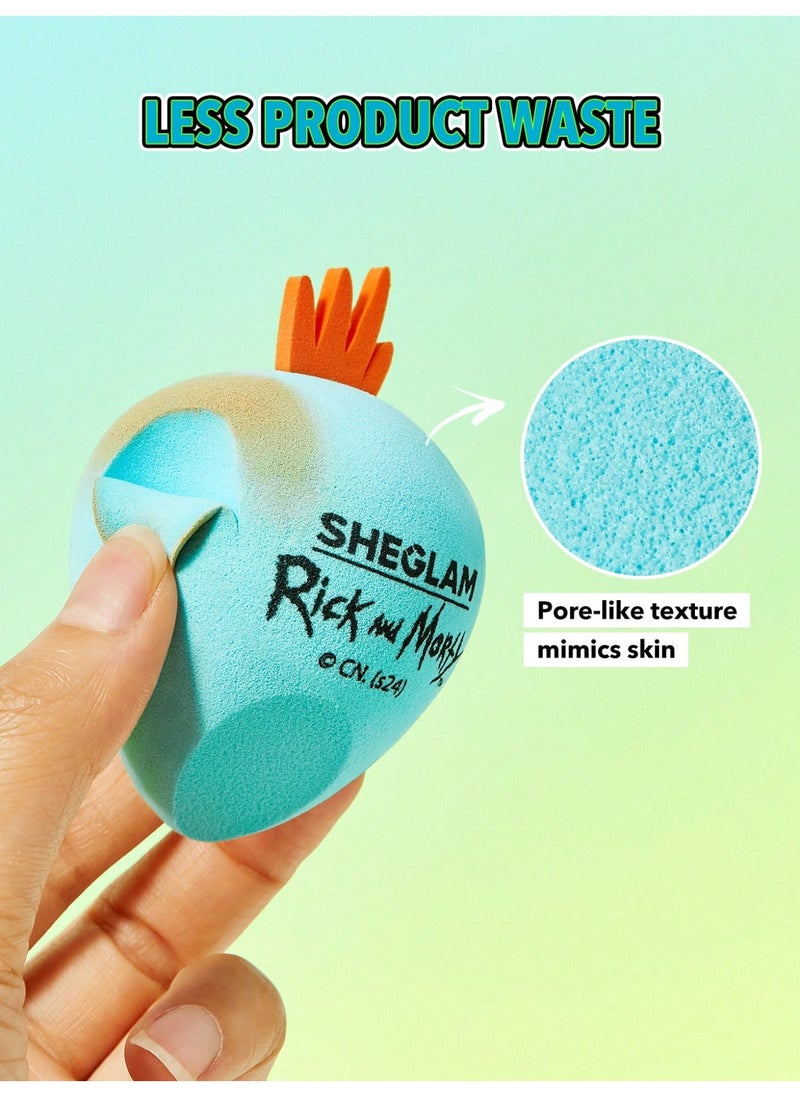SHEGLAM Rick and Morty Mr. Meeseeks Beauty Sponge  - Image 5