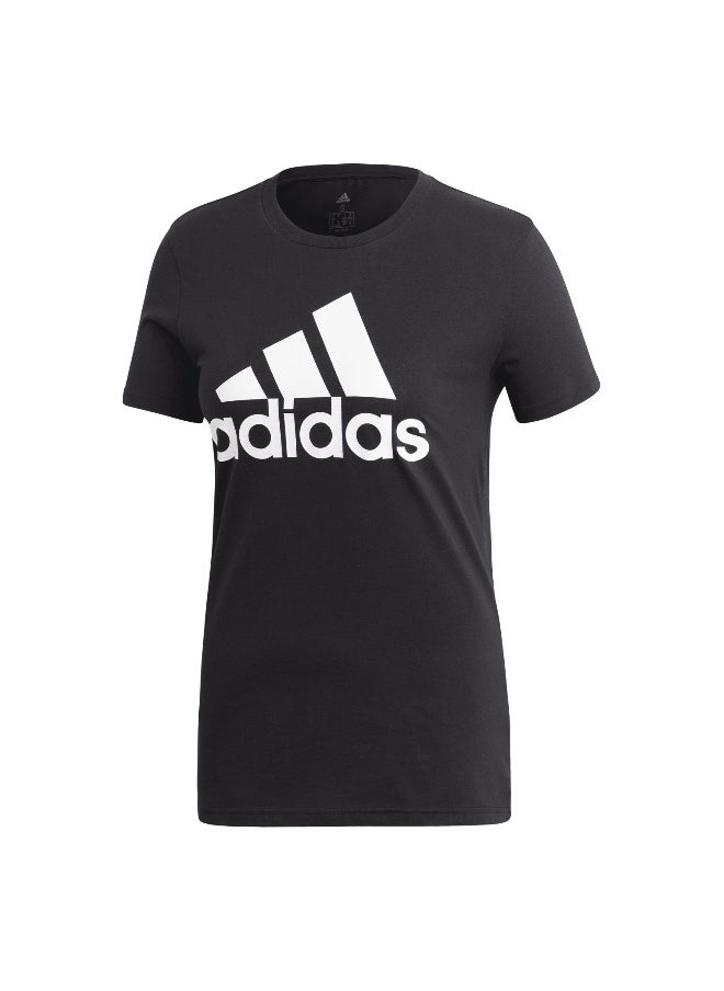 Adidas Adidas W Bos Co Tee Black Training T-Shirts For Women Xs  - Image 2