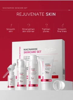 Laikou Niacinamide skin care 4-piece set/hydrating and moisturizing/brightening skin tone/suitable for all skin types  - Image 1