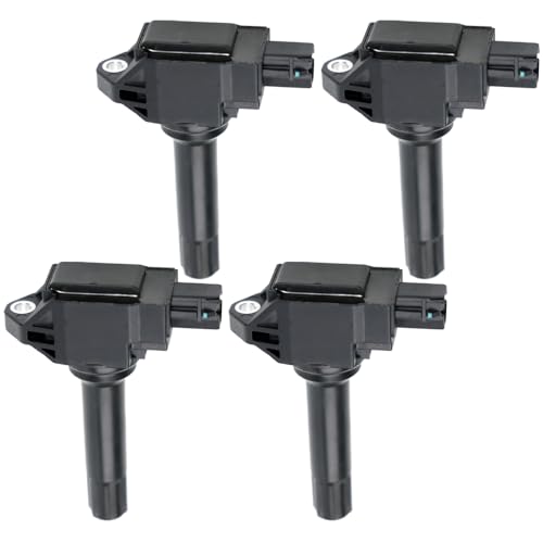 N51WSTAR Ignition Coil Packs Set Of 4 Compatible With 86 Scion FR-S BRZ Crosstrek Forester Legacy Outback WRX XV 2.0 2.0T 2.5 H4 FB20 FB25 FA20 New Version Replacement For UF747 22433AA700 SU00305259 - Image 1