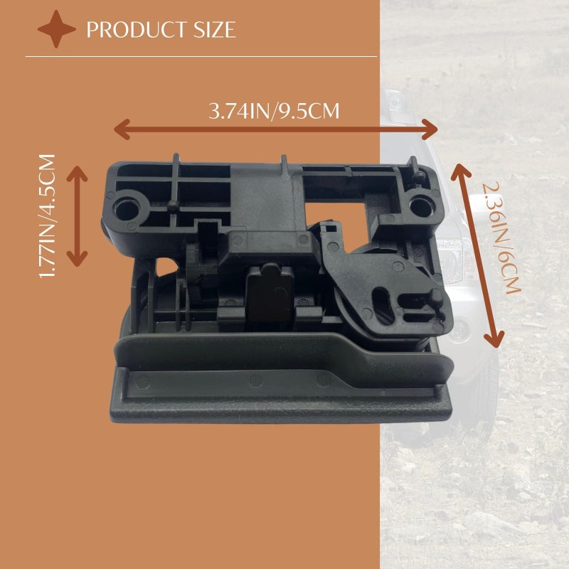 Suitable for Qijun 2003-2007 model glove box lock storage box cover lock (68630-EQ300) Black - Image 4