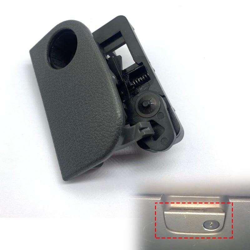 Suitable for Qijun 2003-2007 model glove box lock storage box cover lock (68630-EQ300) Black - Image 1
