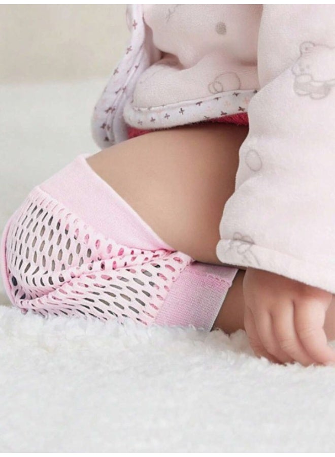 PROTECT BABY'S KNEES:2 pack knee pads for babies works perfectly on hardwood floor,carpet, grass and tiles, It can better protect the baby's knees when the baby crawls or learns to walk. - Image 4