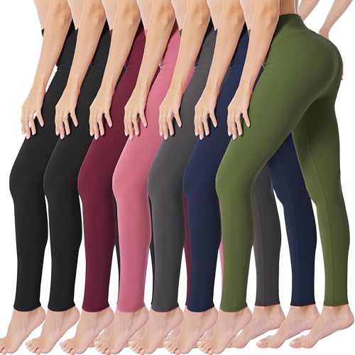 VALANDY Creamlush High Waisted Leggings for Women Buttery Soft Stretchy Tummy Control Workout Yoga Running Pants S3XL - Image 1
