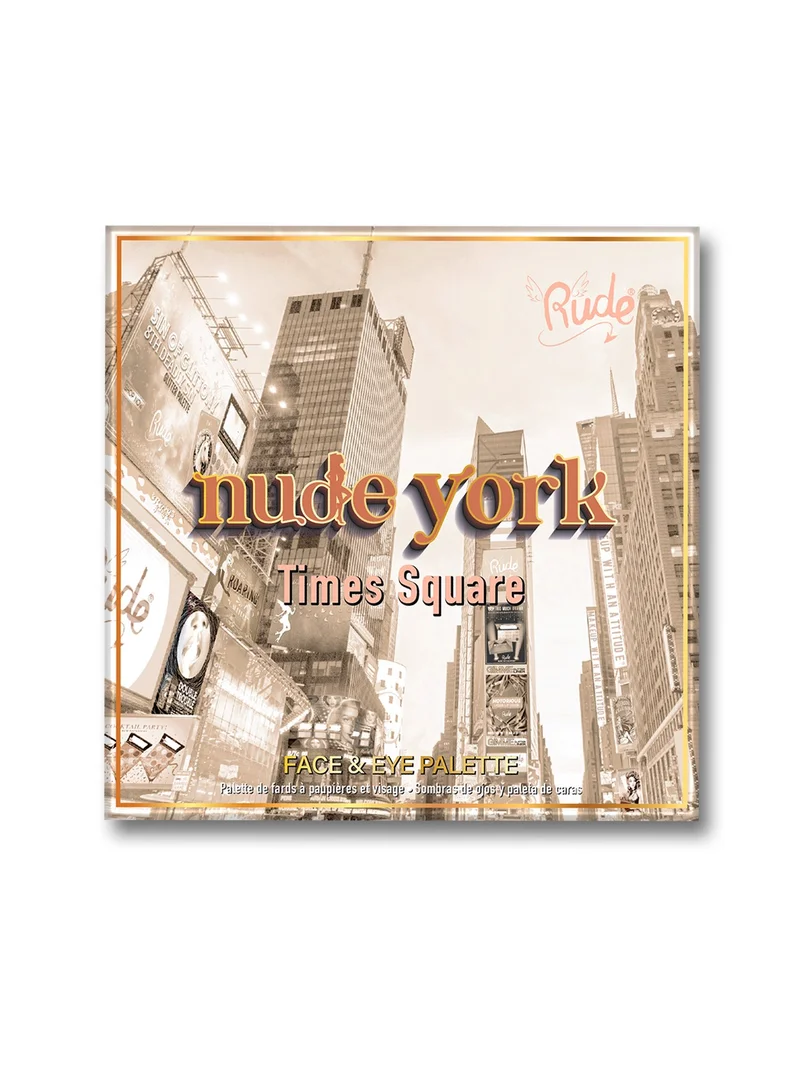 Rude Nude York Face & Eye Palette