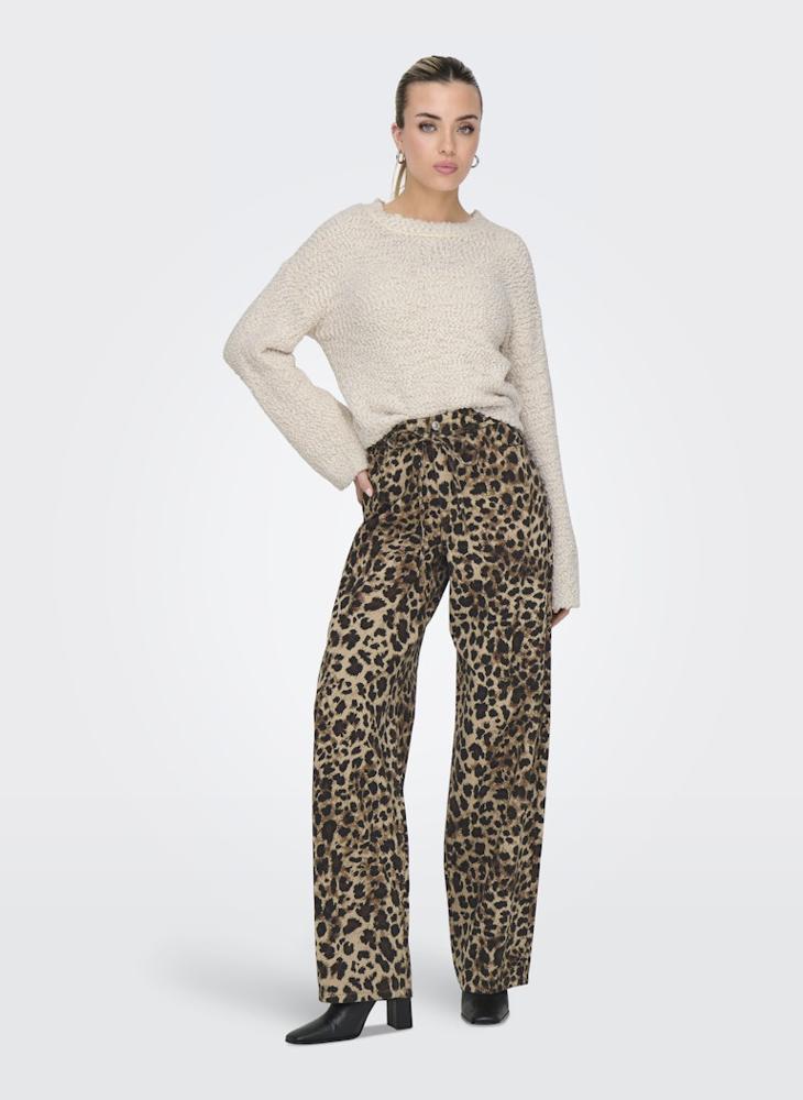 ONLY Printed High Waist Pants  - Image 5