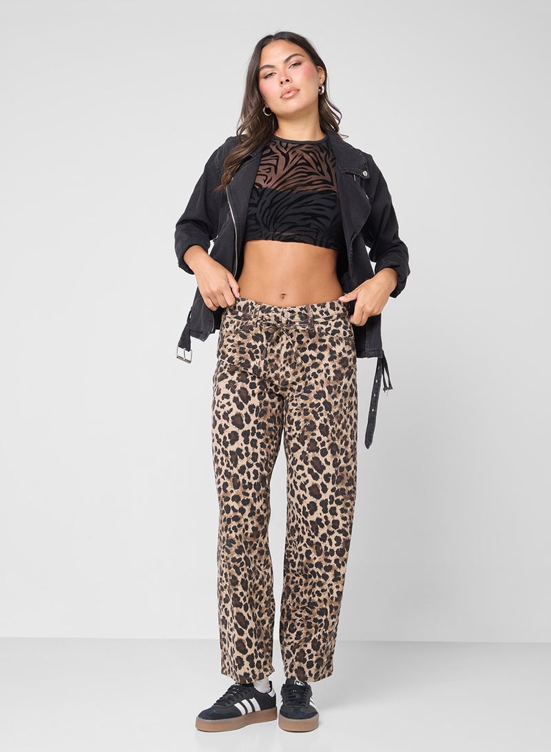 ONLY Printed High Waist Pants  - Image 4