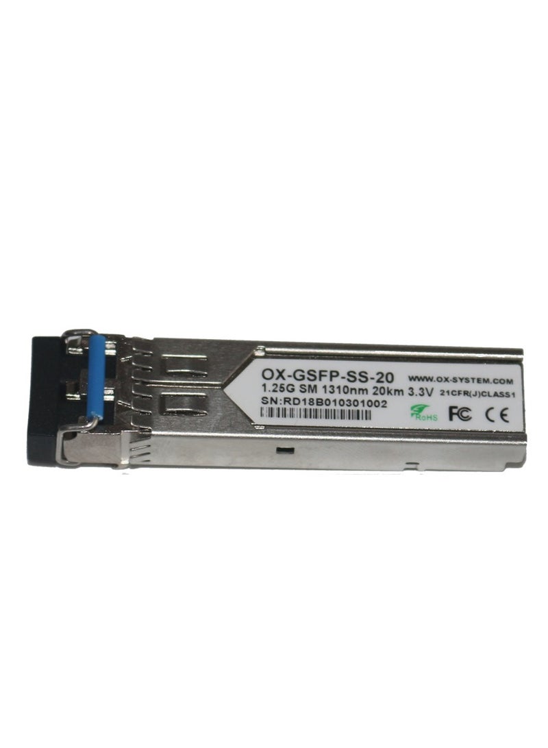SFP 1.25Gb/s Transceiver LX 20Km  Hot Pluggable, Duplex LC, +3.3V, 1310nm FP-LD, DDM support - Image 5