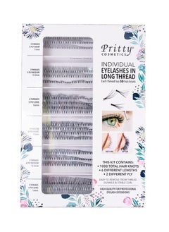 Pritty Individual Eyelashes Long Thread