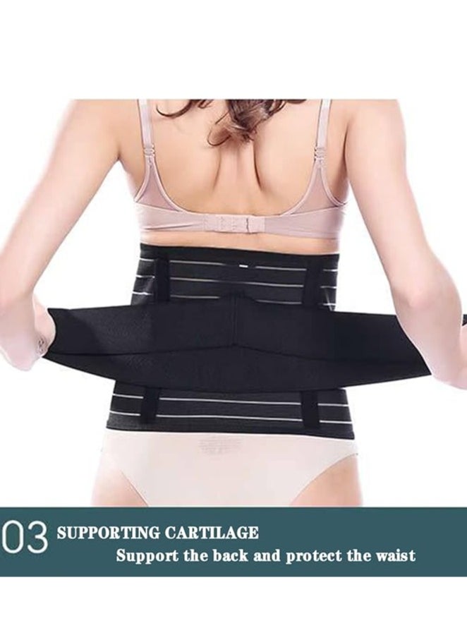 General Waist Trainer Women's Waist Trainer Shapewear Slim Full Body Shaping Abdominal Control Top Seamless Round Neck  - Image 4
