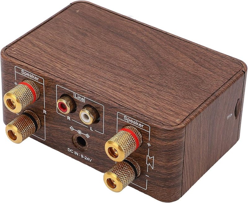 Mini 5 0 Digital Amplifier Dual 50W Stereo HiFi Amp Stable Wood Style Home Theater - Image 4