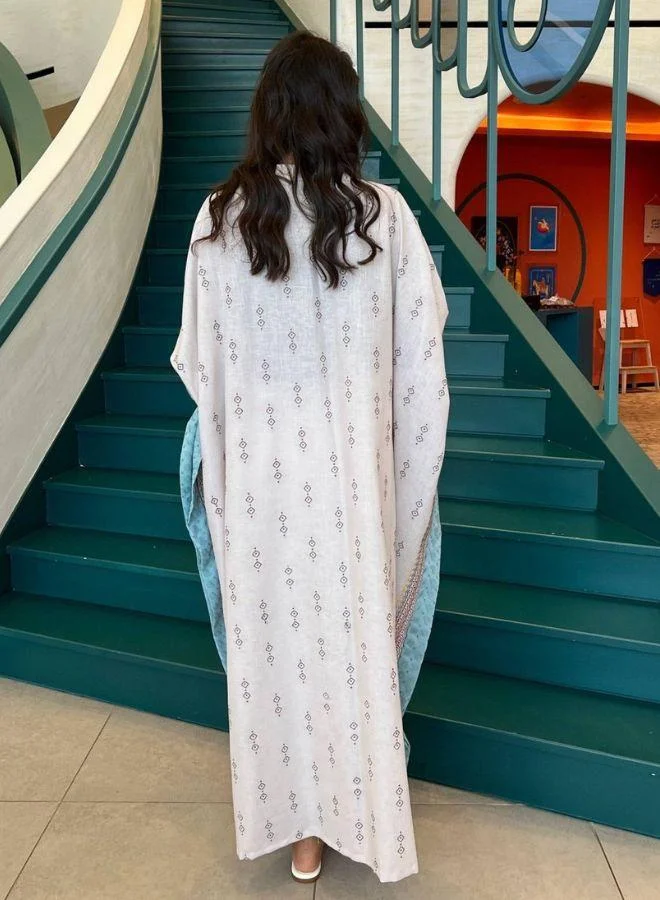مشروع بلا اسم Boho Chic: Fatina - Abaya & Scarf Set