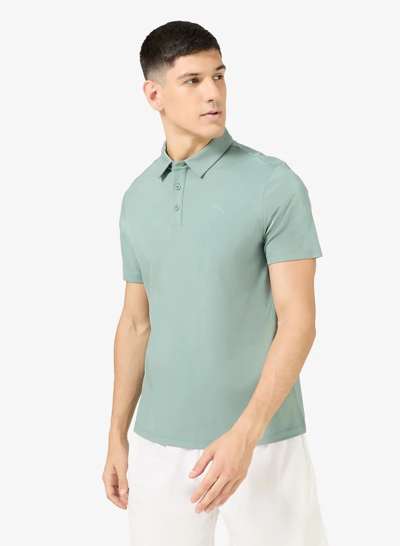 ANTA A·AIR Tech Cooling Tee/Polo Shirt/Cooling Fabric · Breathable Comfort · Smart-Casual Style