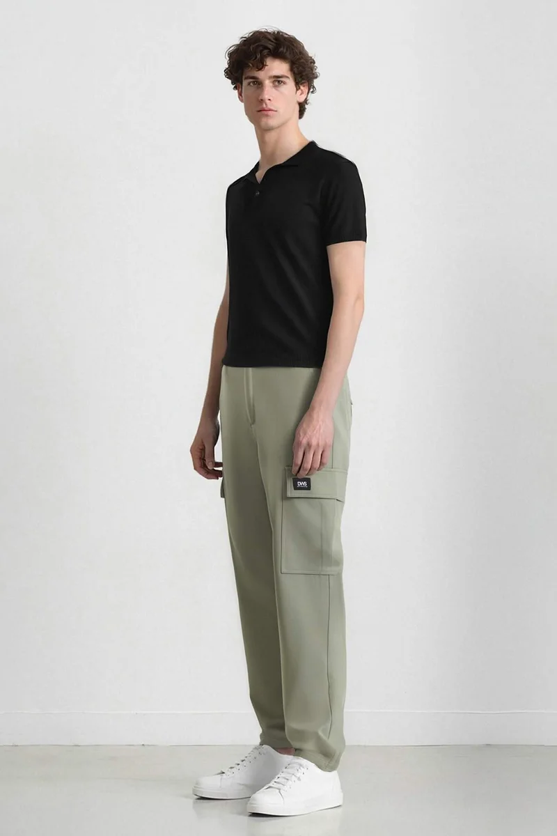 ديفاكتو Relax Fit Straight Leg Cargo Pants