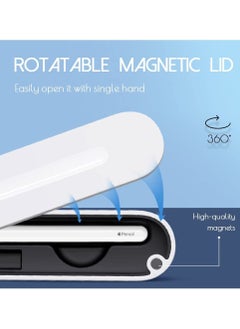 Y&D Carrying Case for Apple Pencil 1st Generation Swivel Magnetic Lid Storage Protective iPad  - Image 2