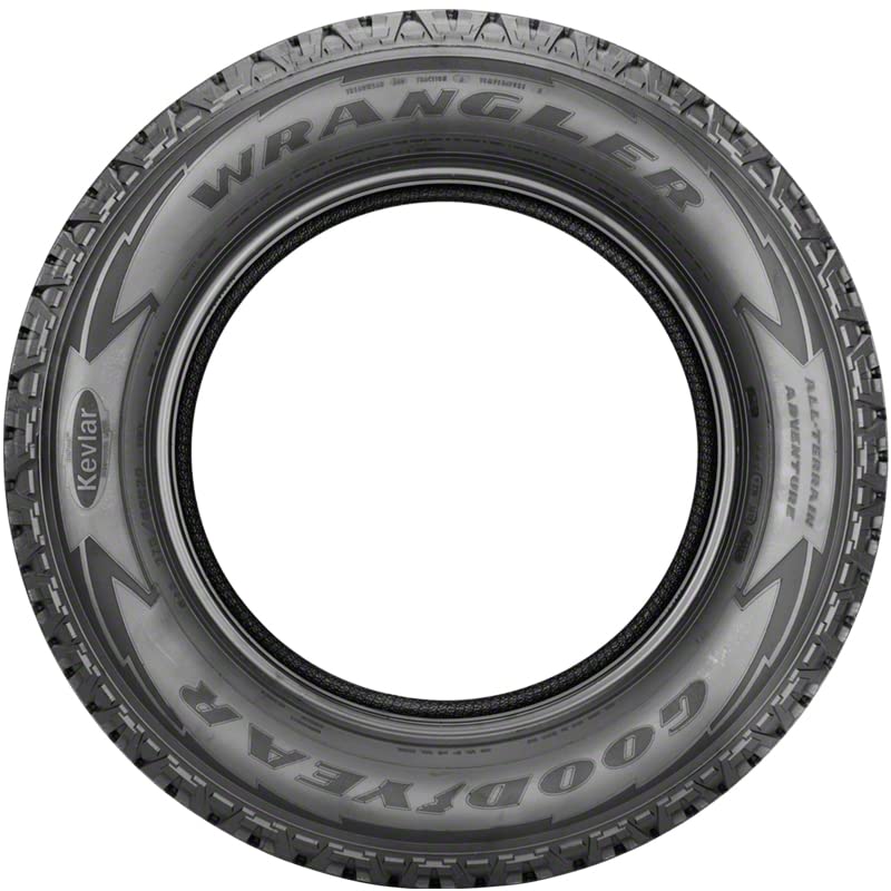 Goodyear Wrangler AT Adventure All-Terrain Radial - 255/65R17 110T - Image 2