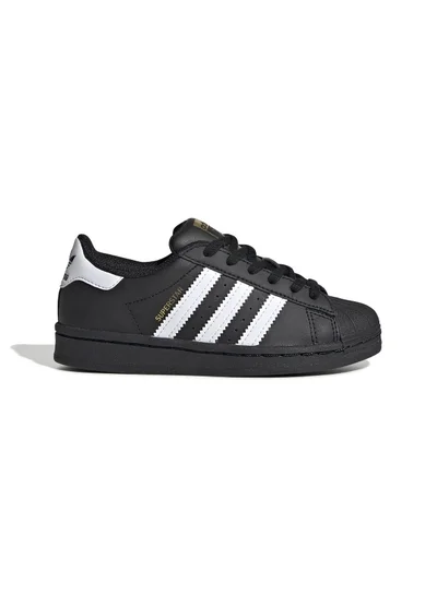 اديداس اوريجينالز adidas SUPERSTAR 50 C Black Originals Kids Shoes