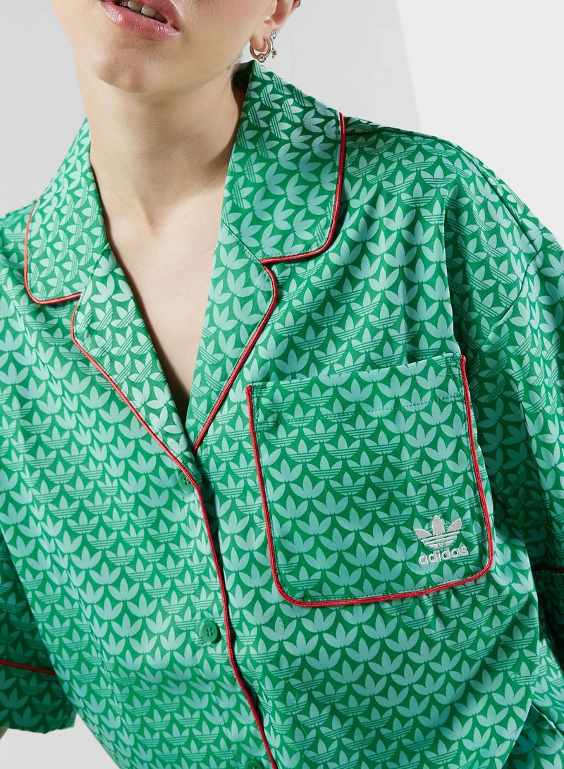 adidas Originals Satin Shirt