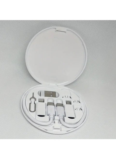 طقم كابل محول شحن USB متعدد، مجموعة تحويل USB C من USB A ونوع C إلى ذكر من النوع الصغير C