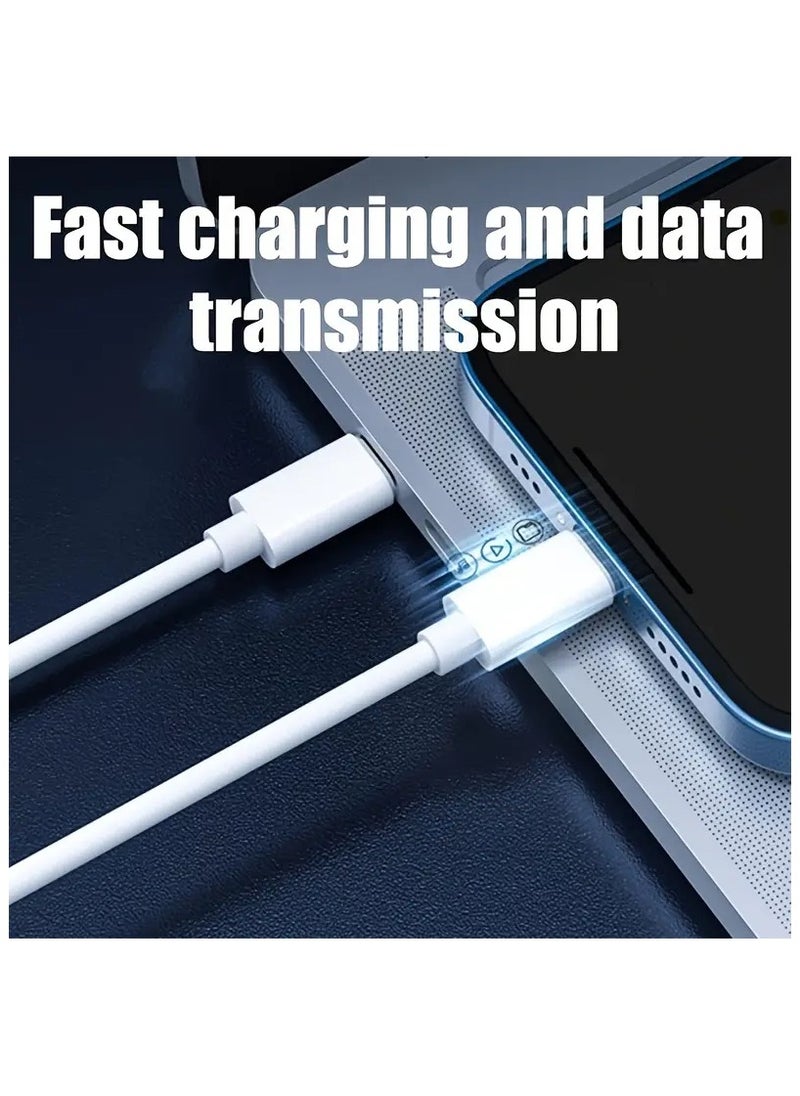 دوداو طقم كابل محول شحن USB متعدد، مجموعة تحويل USB C من USB A ونوع C إلى ذكر من النوع الصغير C  - Image 4