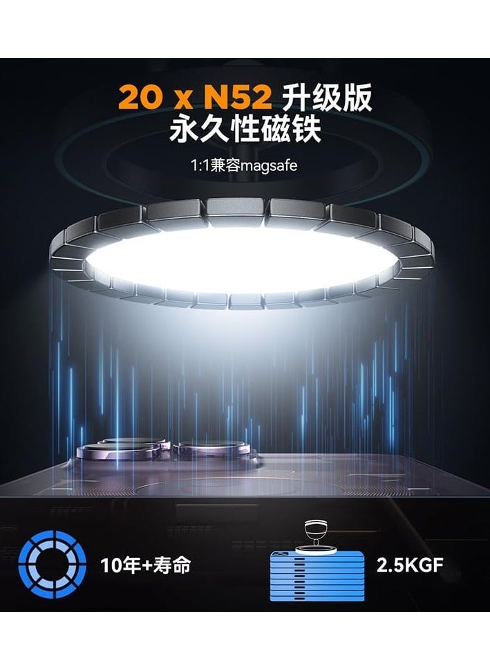 جوي روم JR-ZS357 Dundun No. 1 Premium Magnetic Bracket Playful Stability - Black - Image 4