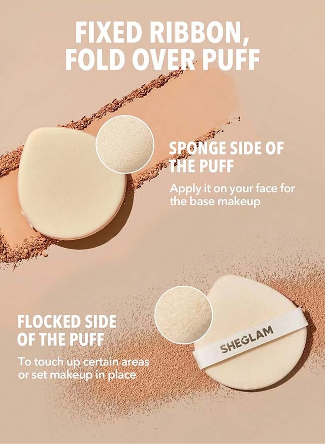 SHEGLAM Skin-Focus High Coverage Powder Foundation Porcelain - Image 5