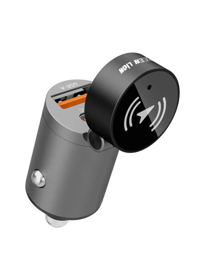 Green Lion Dual Port Car Charger with Tracker - Image 2