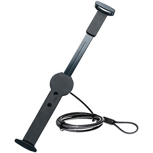 CTA Digital Anti-Theft Grip for iPad and Tablets, Adjustable, Rotates 360 Degrees, Secure Holder - Image 1