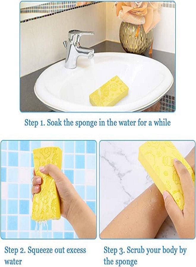 Pororo Exfoliating Bath Sponge & Dead Skin Remover MultiColor - Image 5