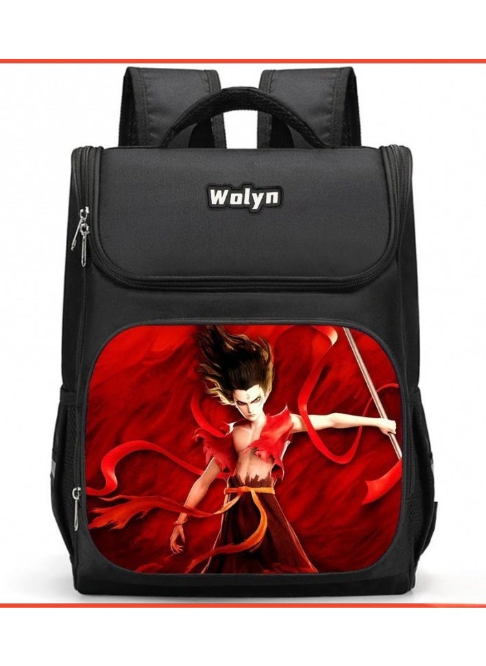 KUYING Nezha Ao Bing Large Capacity Versatile Backpack 