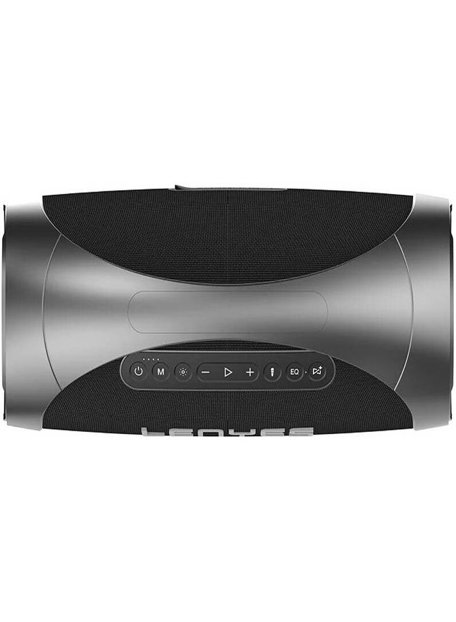 Lenyes S873 RGB Portable Wireless Speaker, 400W Power, Bluetooth 5.3, IPX6 Waterproof, TWS Stereo Pairing, 30000mAh Battery, Deep Bass Audio, LED Light Effects, USB AUX TF Card Support, Black | S873 - Image 4