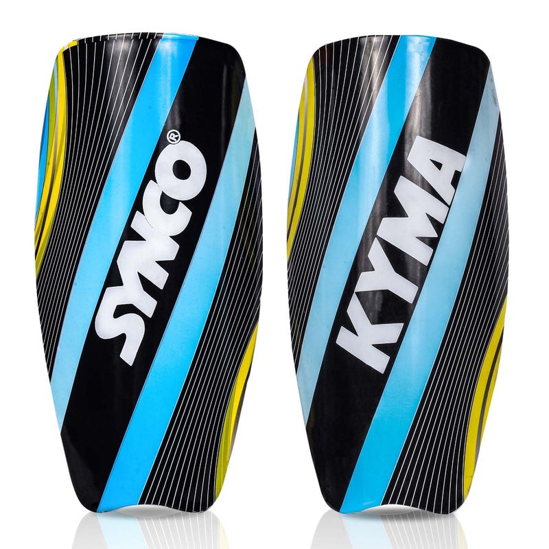 synco Kyma Shin Guard | Slipin Shin Pads For Football Training & Matches | Extra Protection and Comfort | For Youth and Adults | Soccer, Hockey Protection Gear | Durable, Lightweight & Comfortable Fit - Image 1