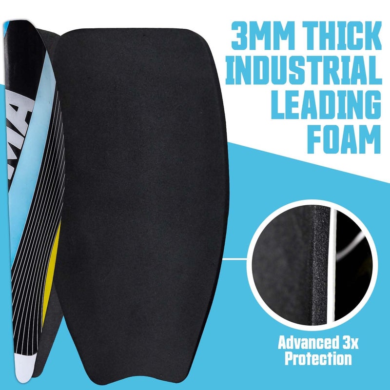 synco Kyma Shin Guard | Slipin Shin Pads For Football Training & Matches | Extra Protection and Comfort | For Youth and Adults | Soccer, Hockey Protection Gear | Durable, Lightweight & Comfortable Fit - Image 4