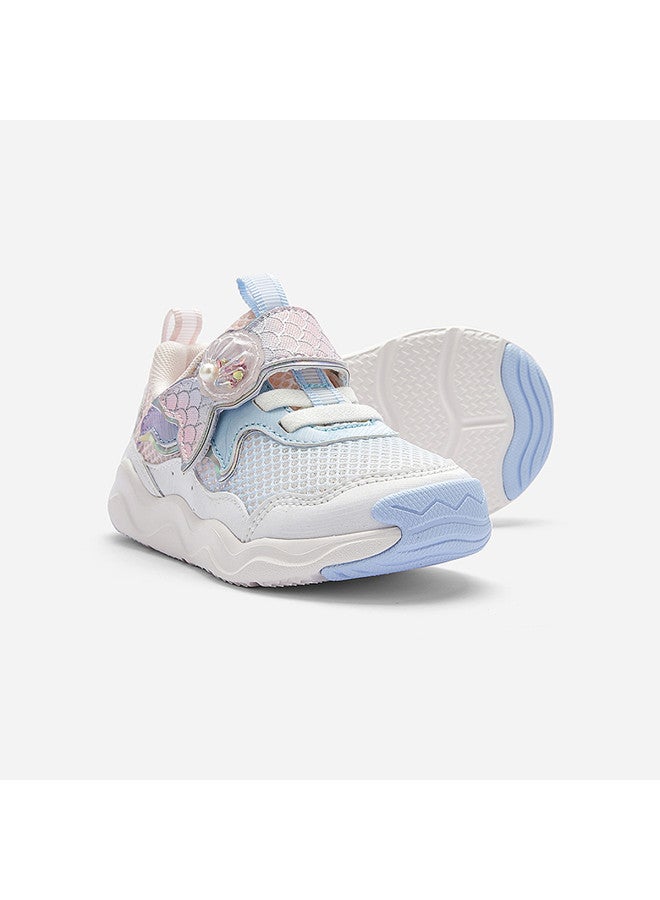 Balabala Light Bounce Steady Baby Shoes - Girls' Breathable Mesh Sports Shoes, New 2025 Summer Functional Infant Shoes - Image 3