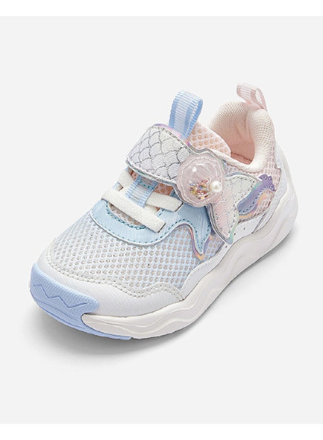 Balabala Light Bounce Steady Baby Shoes - Girls' Breathable Mesh Sports Shoes, New 2025 Summer Functional Infant Shoes - Image 1