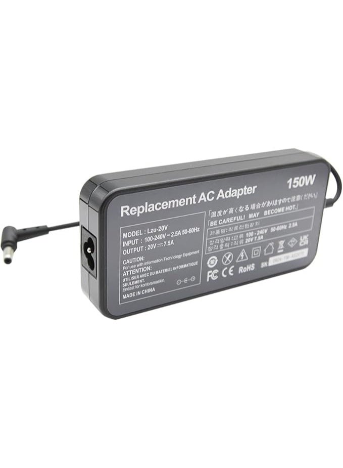 Terabyte 150W Charger UK Plug laptop adapter for ASUS 20V 7.5A 6.0 * 3.7mm G531GT G731GT FX505GT FX705GT FX505DD FX505DT FX505DU FX705DD - Image 4