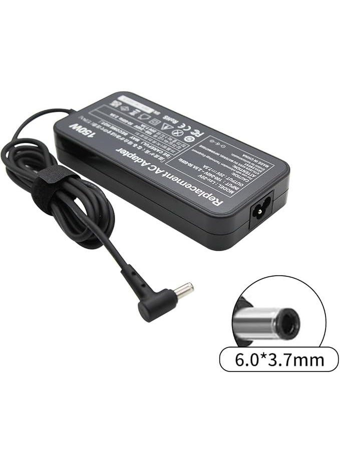 Terabyte 150W Charger UK Plug laptop adapter for ASUS 20V 7.5A 6.0 * 3.7mm G531GT G731GT FX505GT FX705GT FX505DD FX505DT FX505DU FX705DD - Image 2