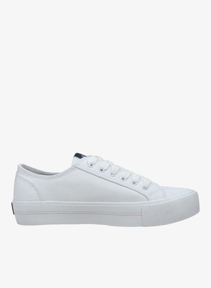 GAP Women's Panelled Sneakers with Lace-Up Closure - BALTIMORE II - Image 1