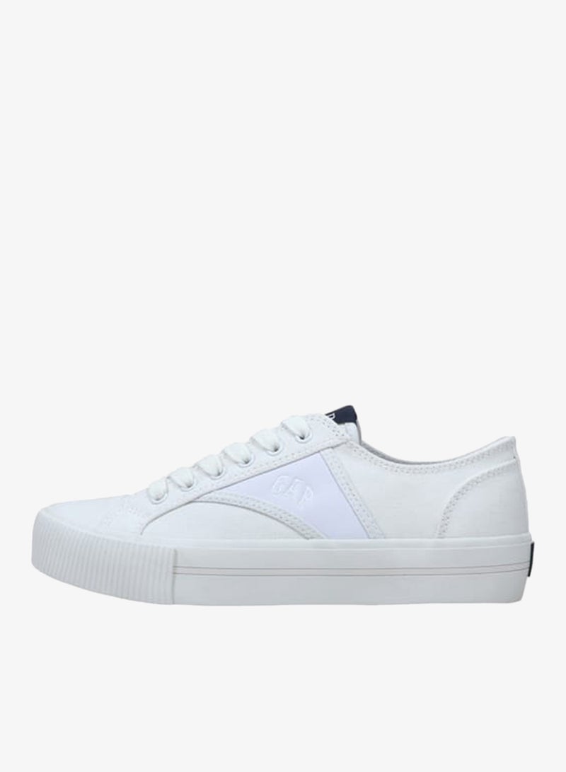 GAP Women's Panelled Sneakers with Lace-Up Closure - BALTIMORE II - Image 2