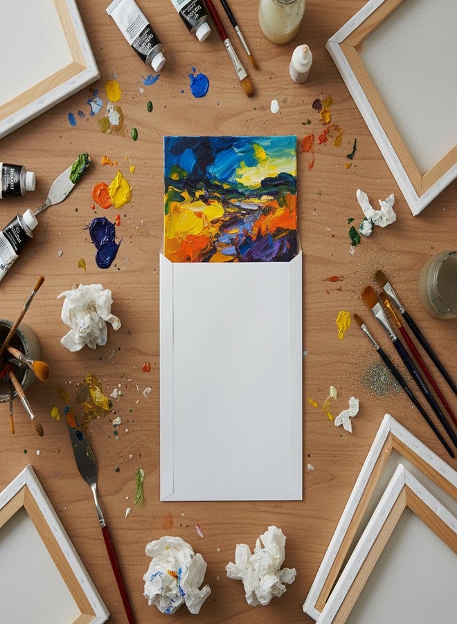 BOARDS+ مغلفات بريدية متينة ذاتية الإغلاق مقاس 9 × 12 بوصة (عبوة من 100 مغلف) - بيضاء، خفيفة الوزن، مقاومة للتمزق للصور والمستندات والمزيد! - Image 5