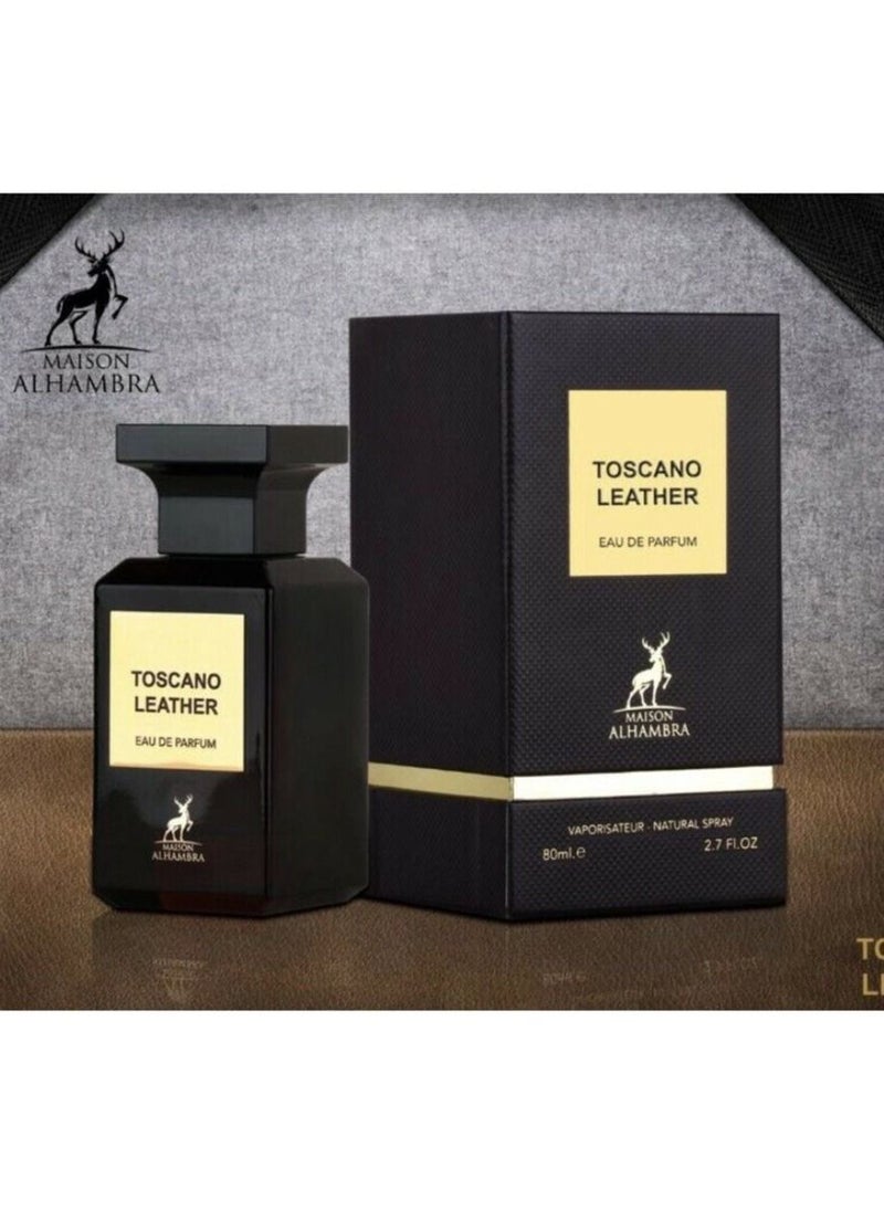 MAISON ALHAMBRA - Toscano Leather Eau de Parfum 80 ml - Image 1