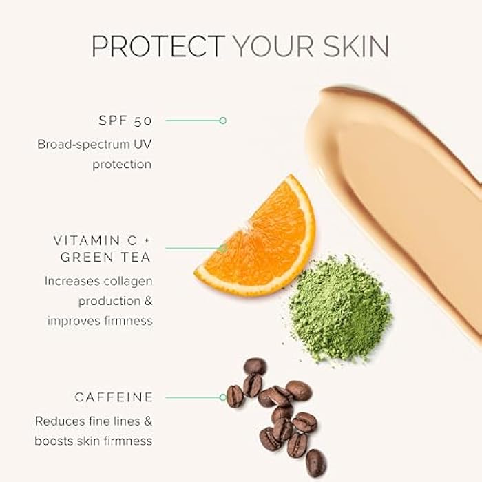 MDSolarSciences Gleam + Glow Sunscreen SPF 50 | Sheer Glow Tinted Moisturizer with Broad Spectrum UV Protection | Infused with Antioxidants, Ceramides & Vitamin C | Safe for Sensitive Skin (1.7 Fl Oz) - Image 2