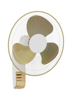 MODI 16 Inch Wall Fan with 3 speed 60w gold  - Image 1