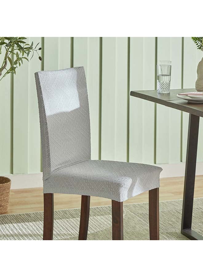 Home Box Comfino Knitted Jacquard Chair Cover  - Image 1