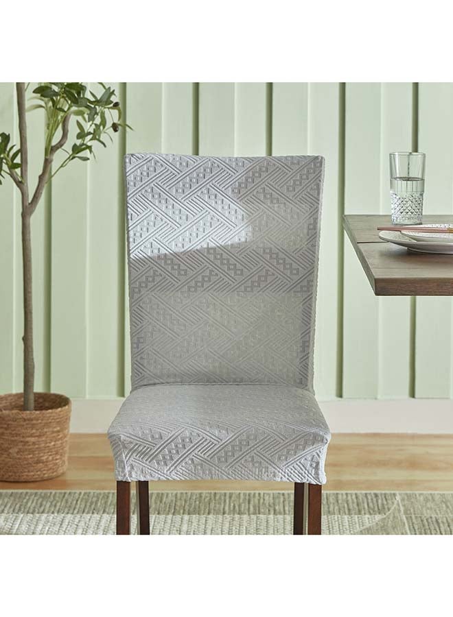 Home Box Comfino Knitted Jacquard Chair Cover  - Image 2