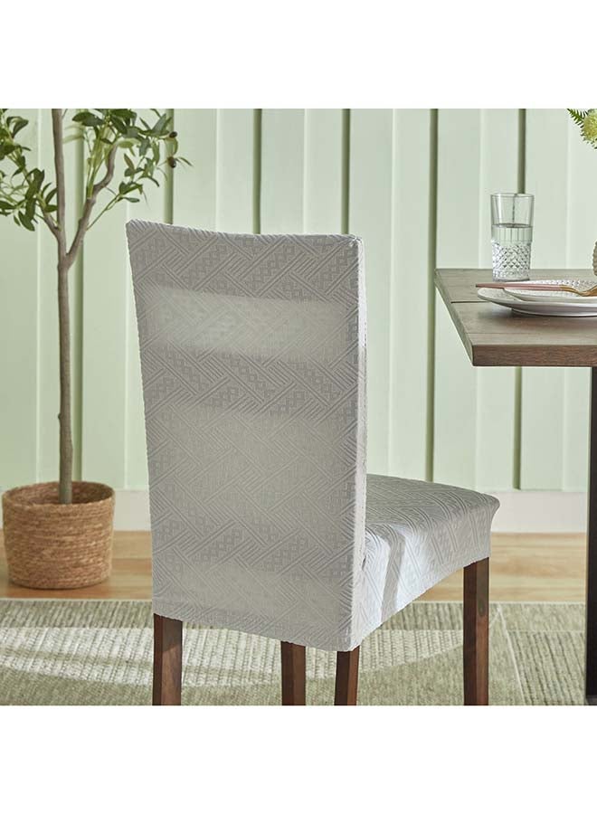 Home Box Comfino Knitted Jacquard Chair Cover  - Image 3