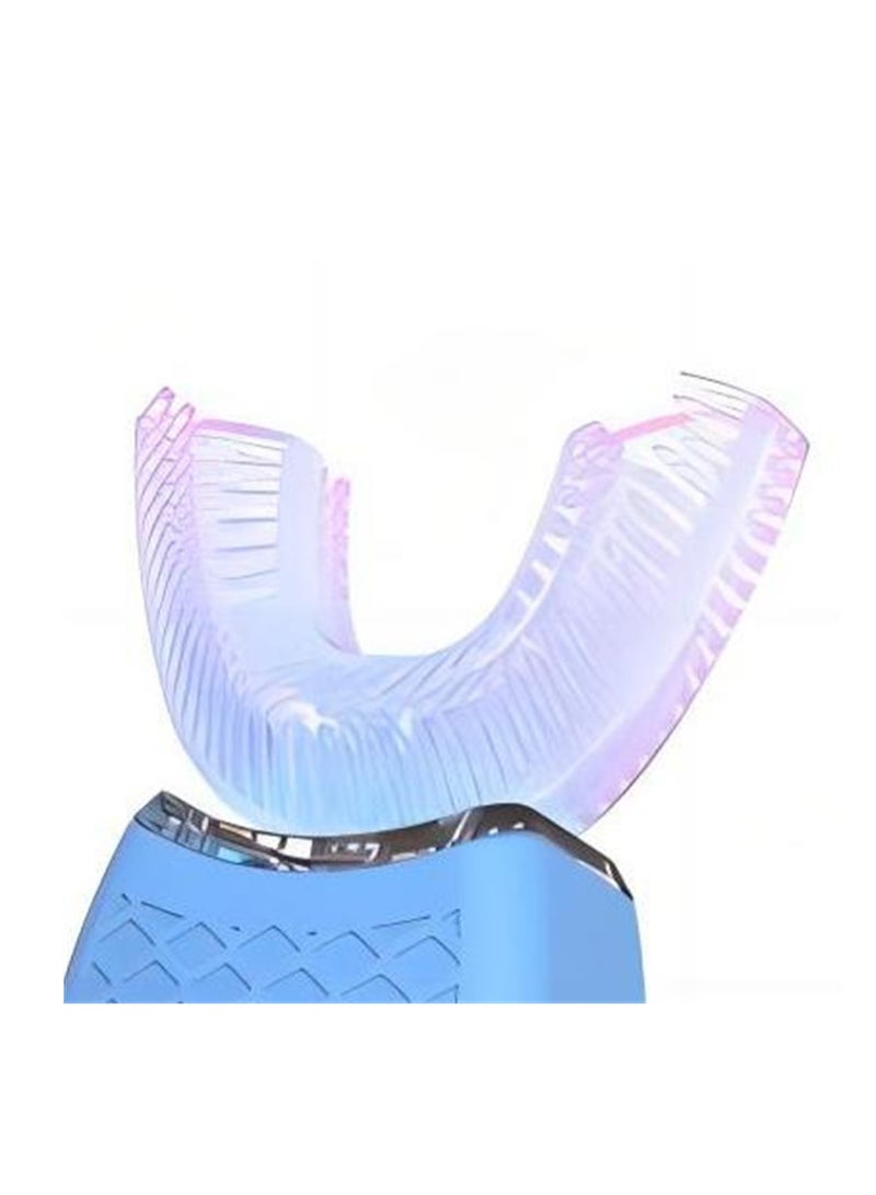 U-shaped tooth beauty instrument portable cold light tooth cleaner ultrasonic tooth cleaner voice electric toothbrush - Image 3