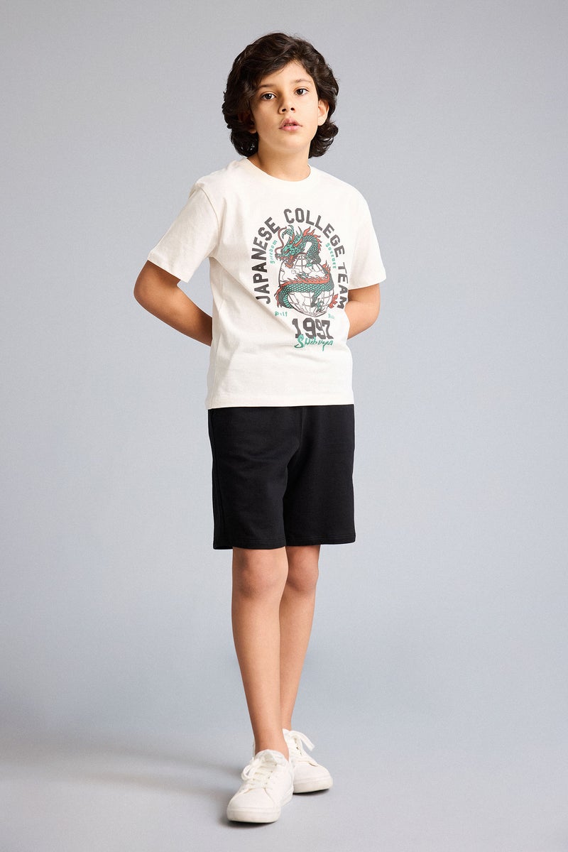 ديفاكتو طقم اولادي قصة عادية - قطعتين - Image 1